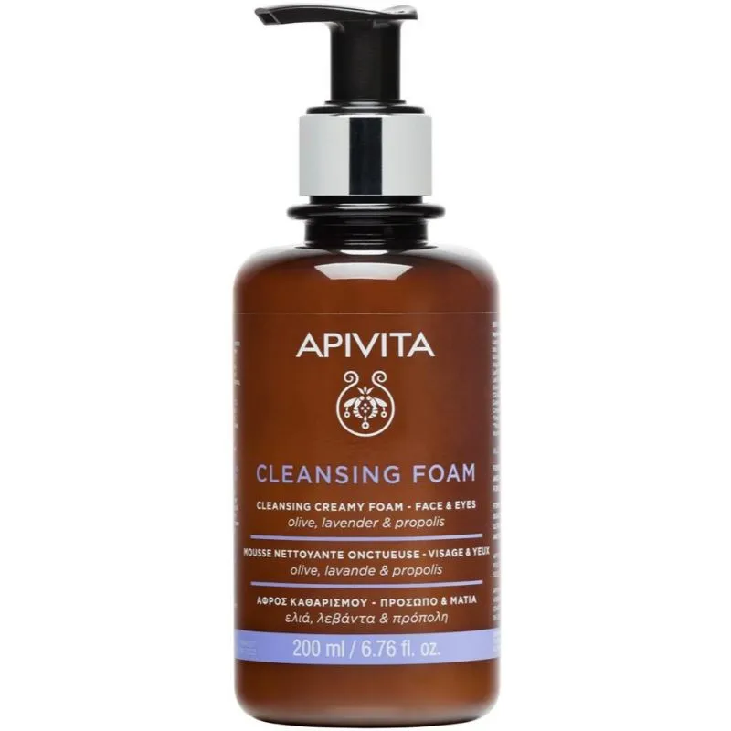 Apivita Face&Eye Facial Foam Cleanser 200 ML