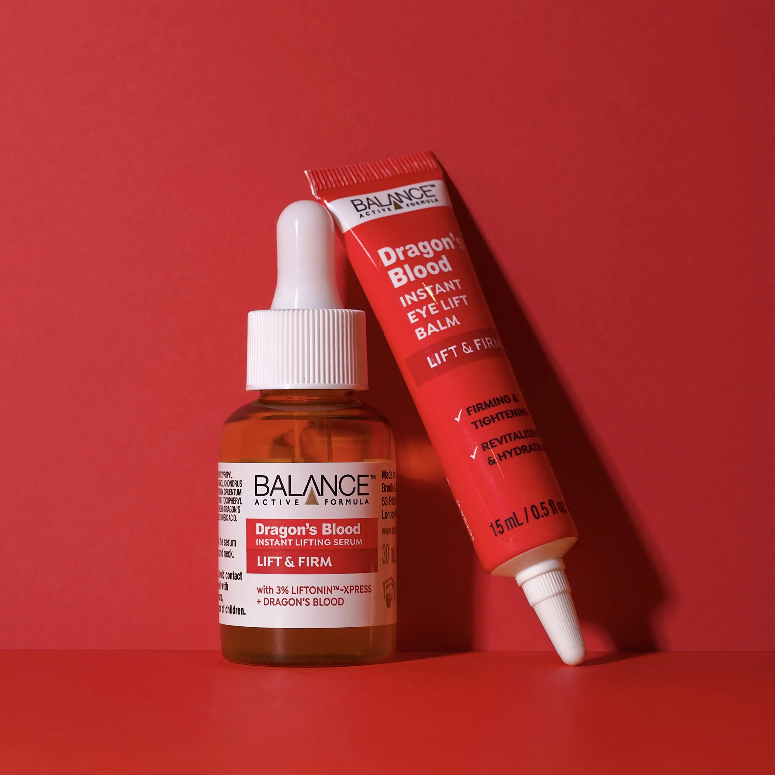 Balance Active Formula Dragons Blood Instant Eye Lift Balm (15ml) - Firming & tightening. Revitalising & Hydrating. Dragon's Blood