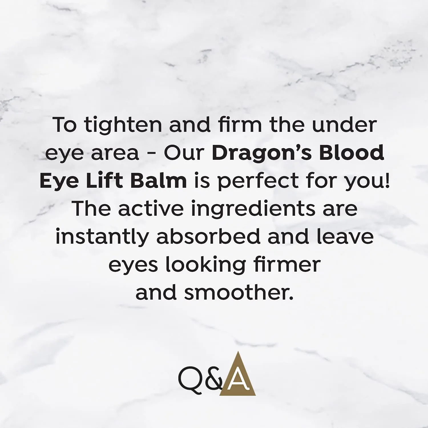 Balance Active Formula Dragons Blood Instant Eye Lift Balm (15ml) - Firming & tightening. Revitalising & Hydrating. Dragon's Blood