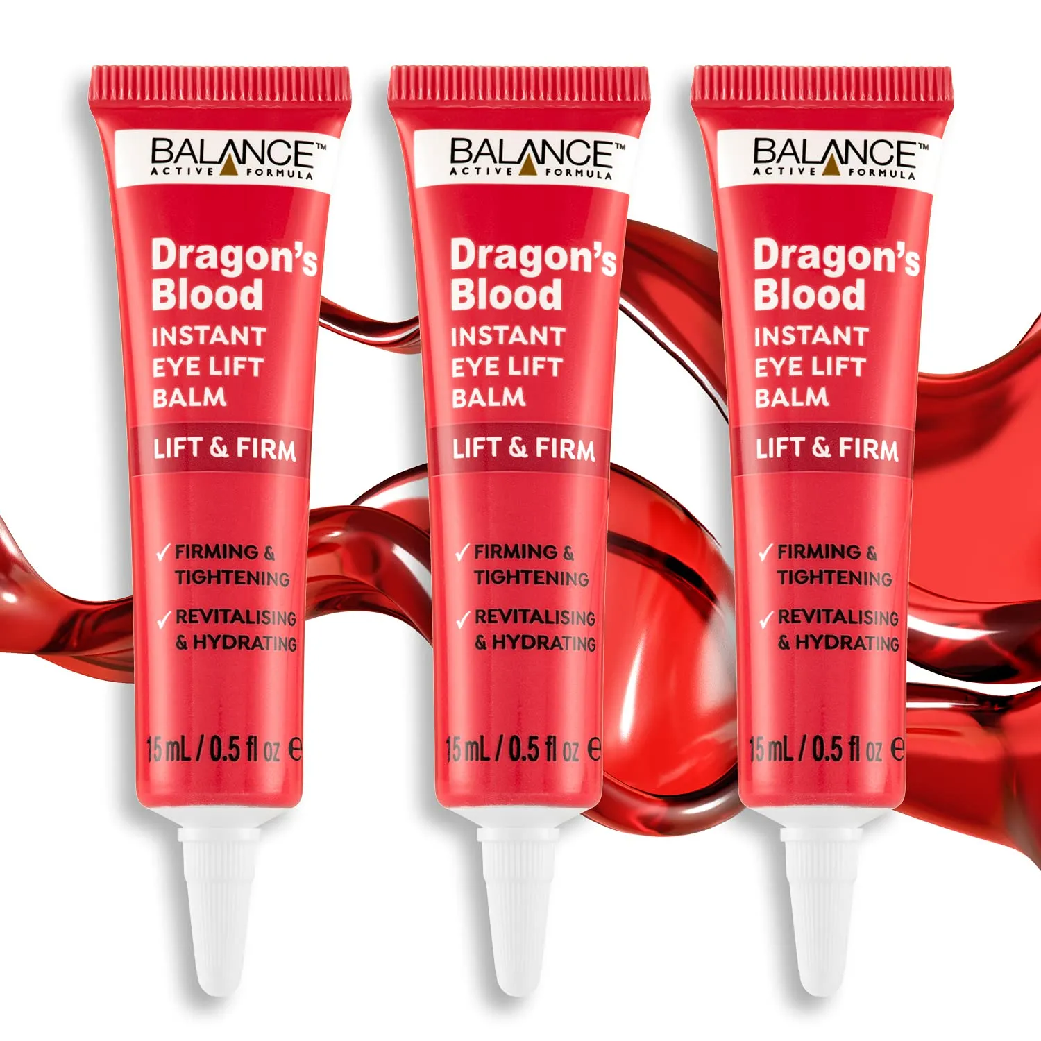 Balance Active Formula Dragons Blood Instant Eye Lift Balm (15ml) - Firming & tightening. Revitalising & Hydrating. Dragon's Blood