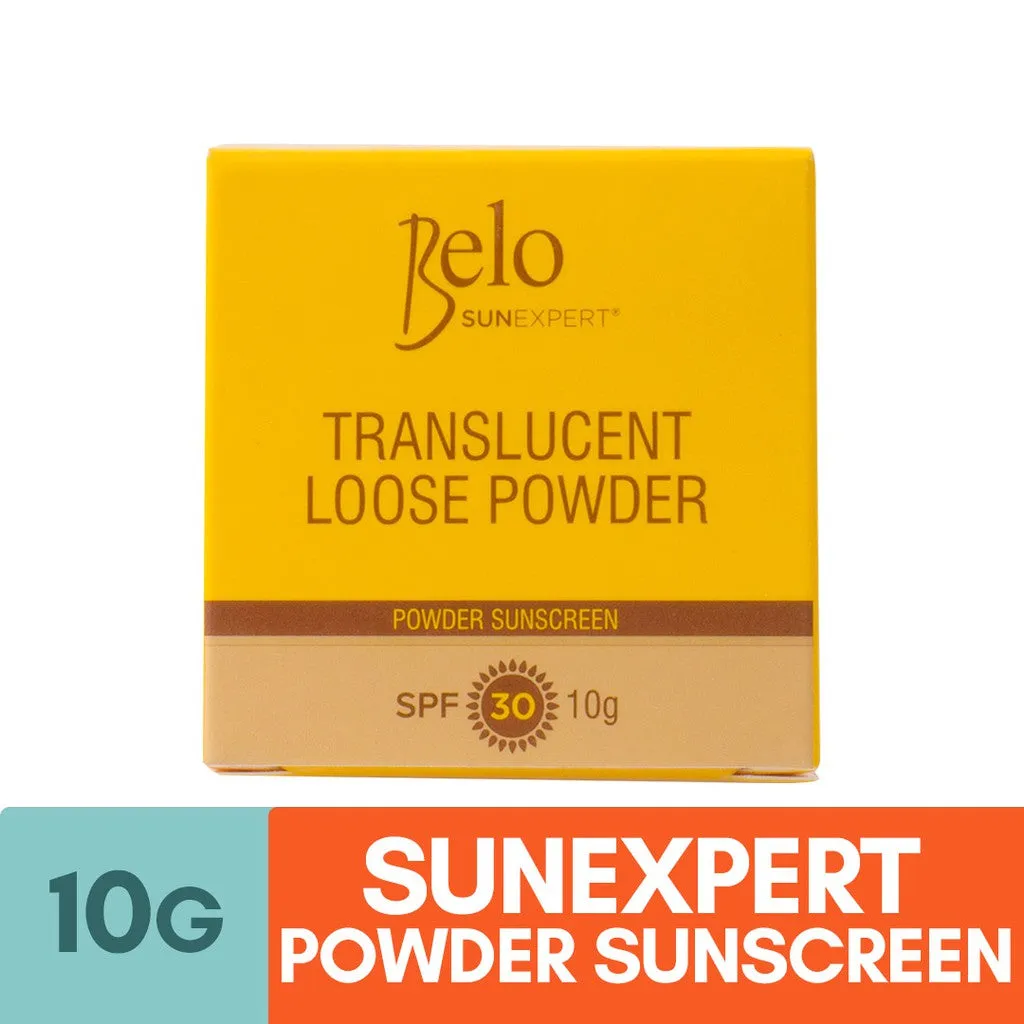 Belo SunExpert Translucent Loose Powder 10g   FREE Tinted Sunscreen 10mL