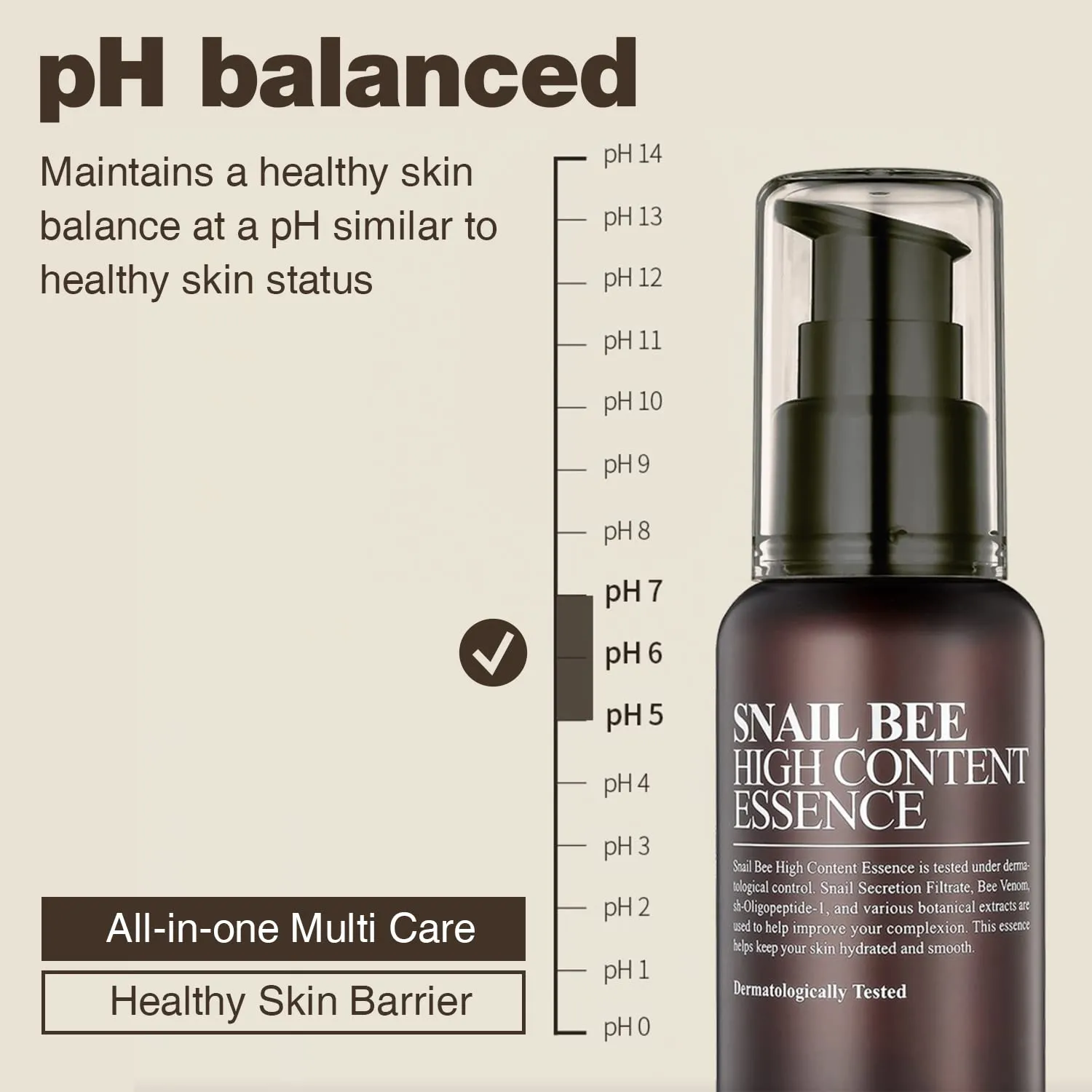 BENTON Snail Bee High Content Essence - Snail Secretion Filtrate & Bee Venom Contained Moisturizing Gel for Oily, Combination, Acne-Prone Skin - Dermatologically Tested, 2.02 fl. oz.