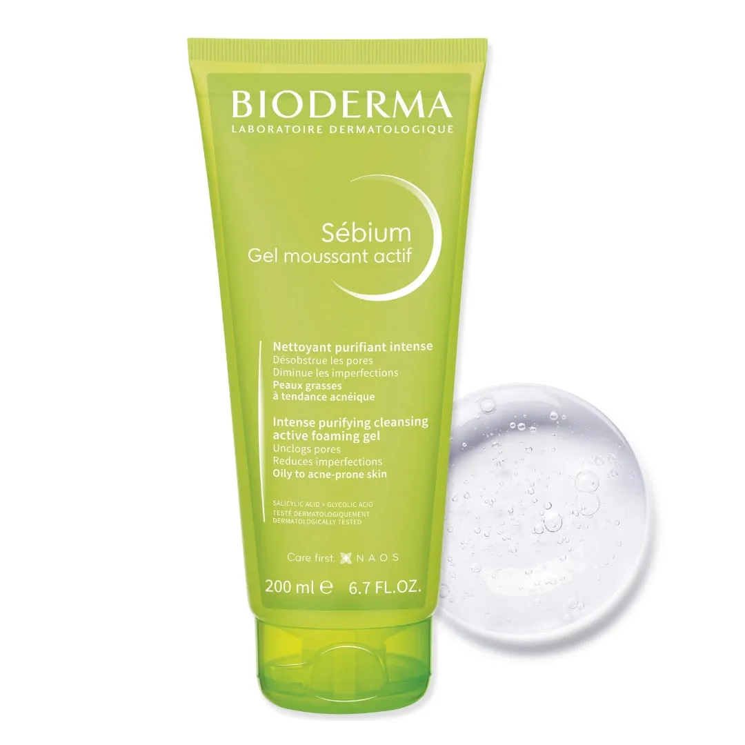 BIODERMA SÉBIUM GEL MOUSSANT ACTIF 200ML