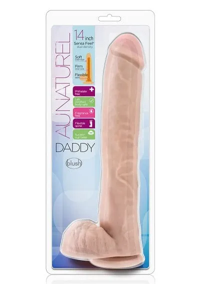 Blush Au Naturel Daddy 14" Dildo