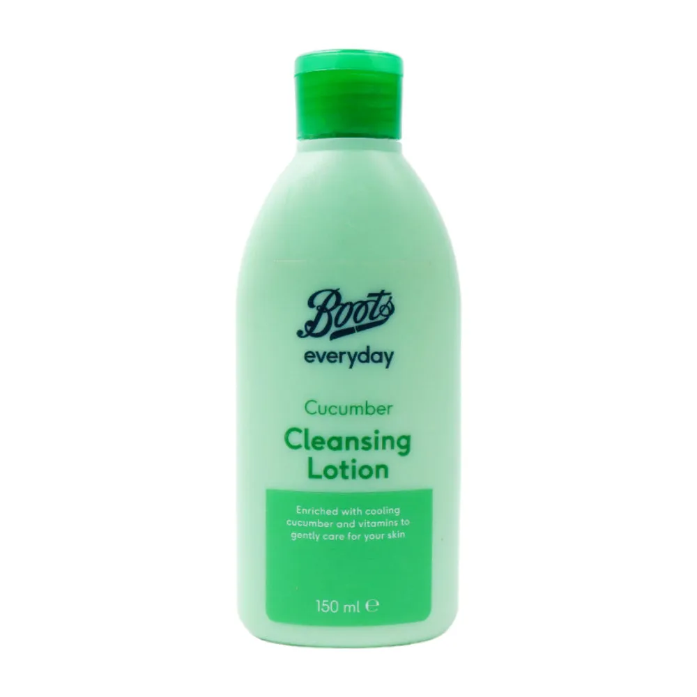 BOOTS EVERYDAY CUCUMBER CLEANSING LOTION 150ML