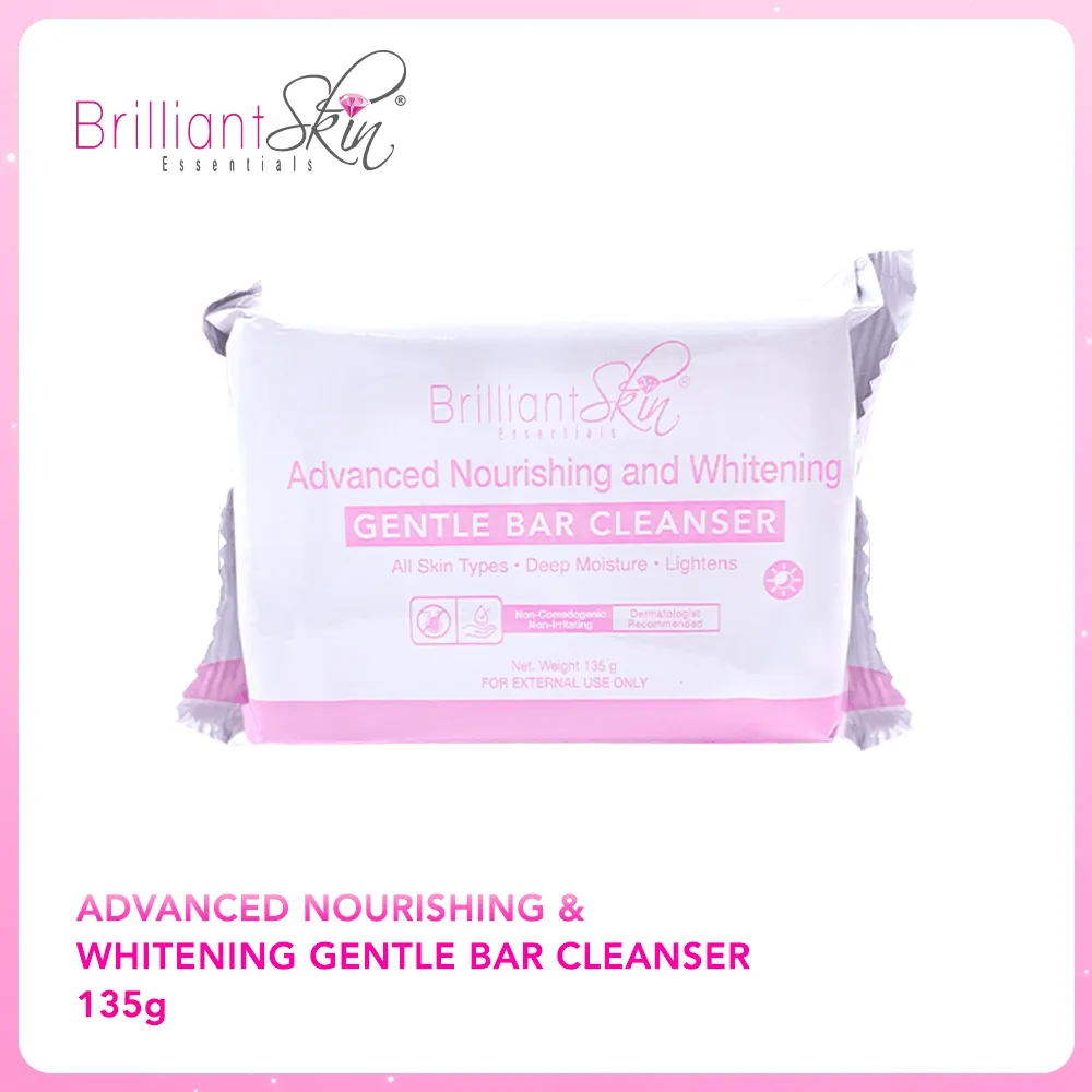 Brilliant Skin Advanced Nourishing & Whitening Gentle Bar Cleanser - 135g