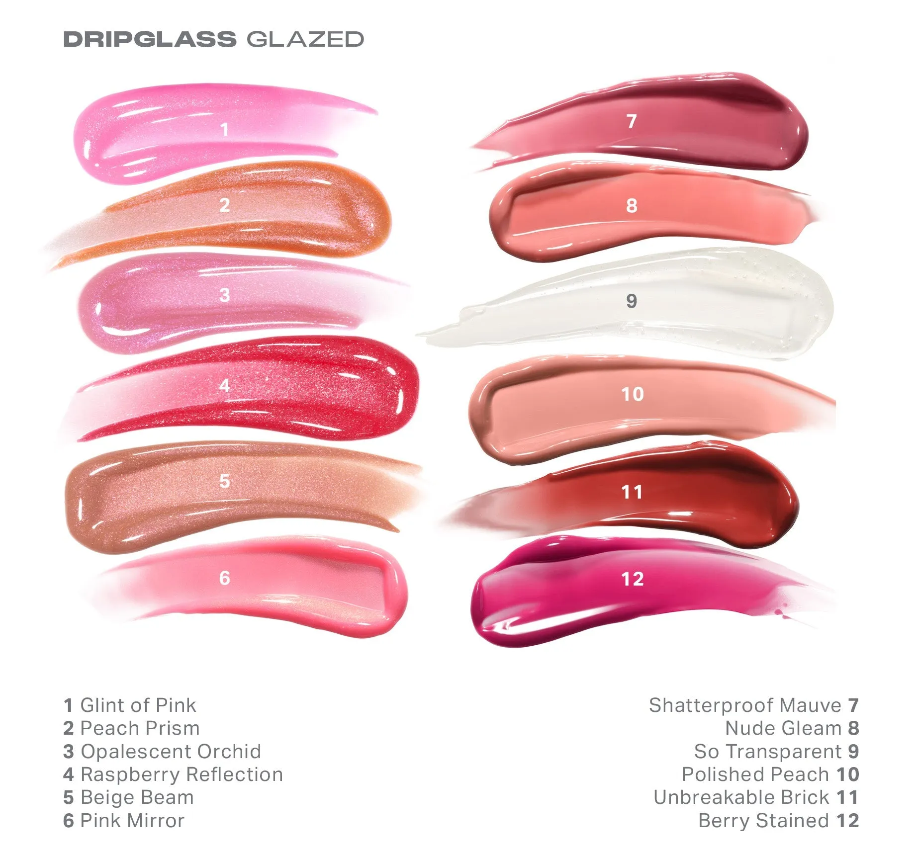 Dripglass Glazed High Shine Lip Gloss - Glint Of Pink