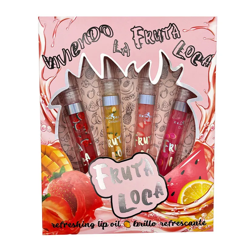 Fruta Loca Refreshing  Lip Oil 4PC Set (1 unit)