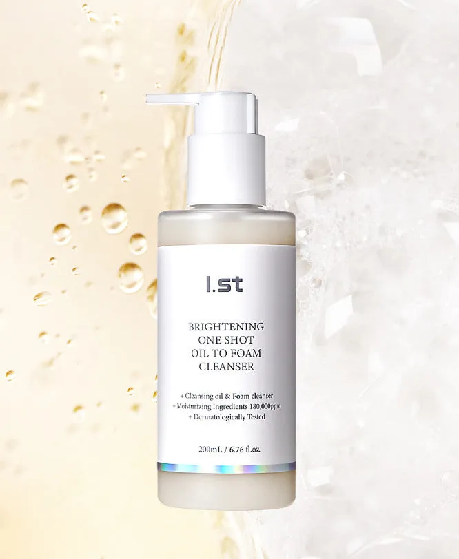 I.st Brightening One Shot Oil to Foam Cleanser 200ml