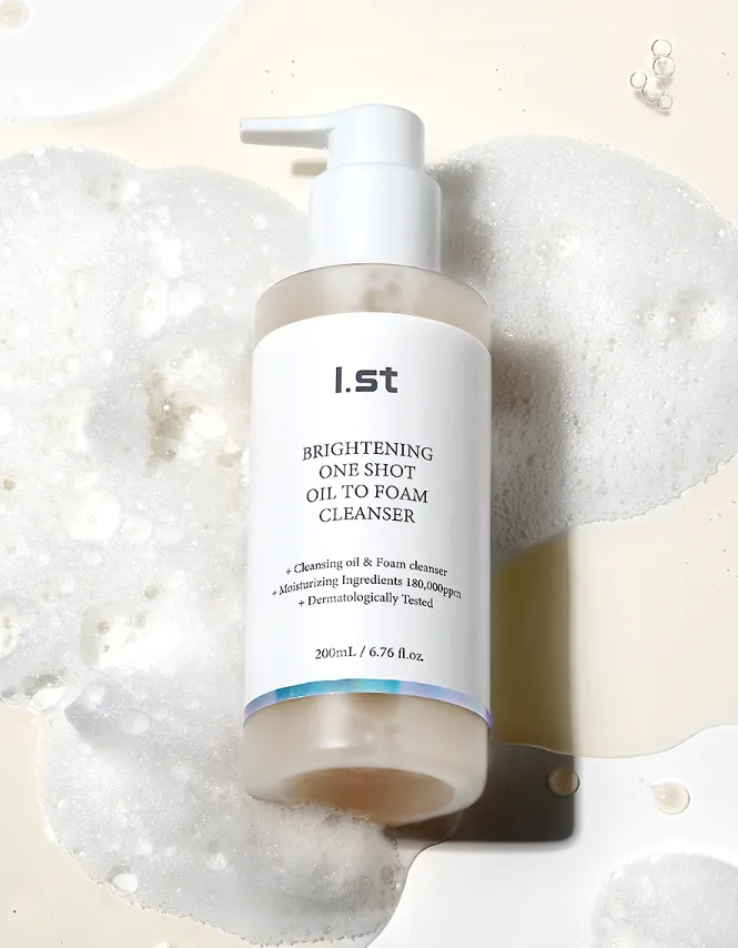 I.st Brightening One Shot Oil to Foam Cleanser 200ml