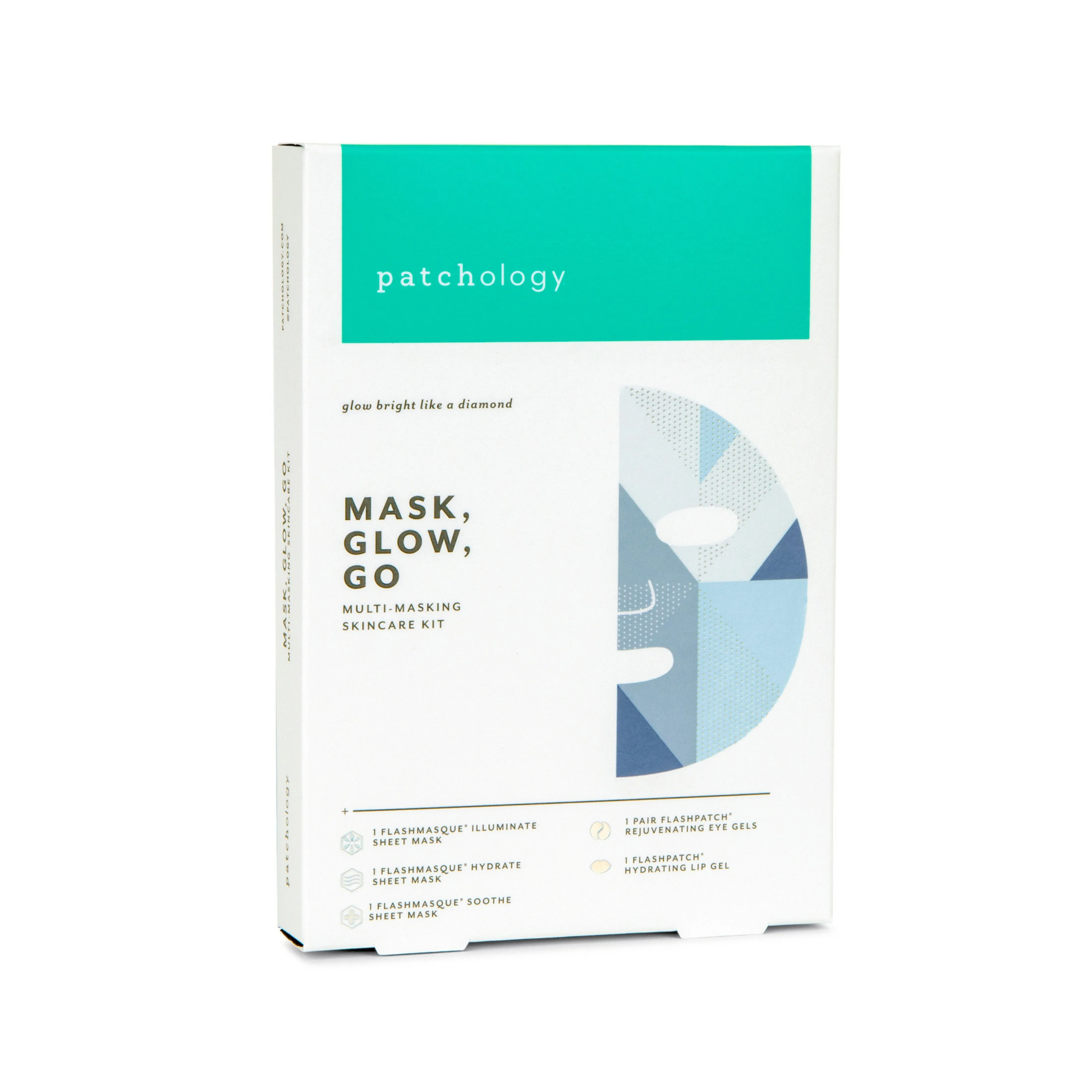 Mask, Go, Glow Set