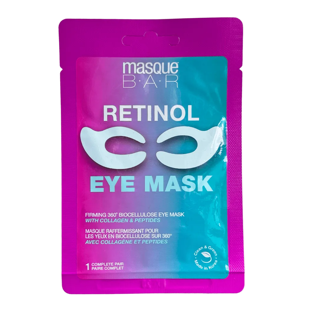 Masque Bar Firming 360 Degree Bio Cellulose Retinol Eye Mask