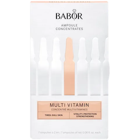 Multi Vitamin Ampoules Serum Concentrates (7 single use 2 mL. treatments)