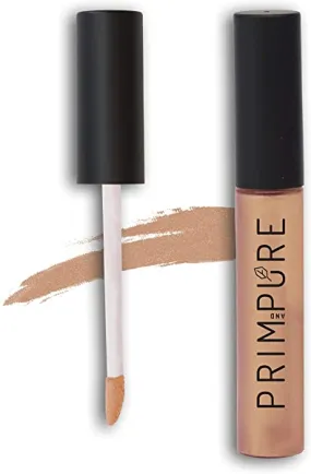 Prim and Pure Natural Lip Gloss for Women | Made with Organic Ingredients | Cruelty Free | Highly Pigmented, Hydrating, and Moisturizing Formula | Made in USA (Bronze D'or)