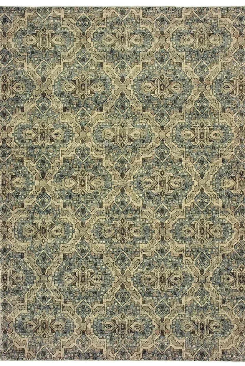 Raleigh 4927L Ivory Blue Rug