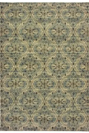 Raleigh 4927L Ivory Blue Rug