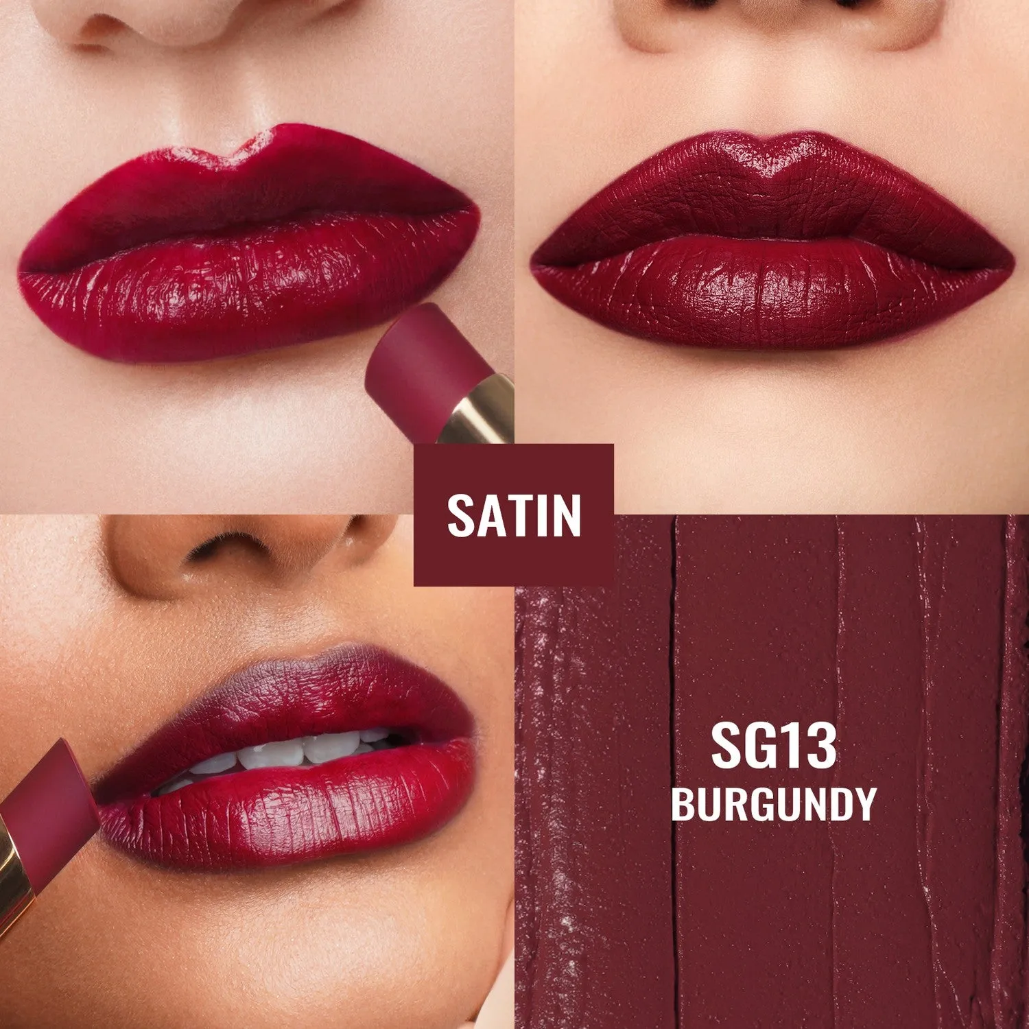 Sensual Glow Lipstick | SG13 Burgundy