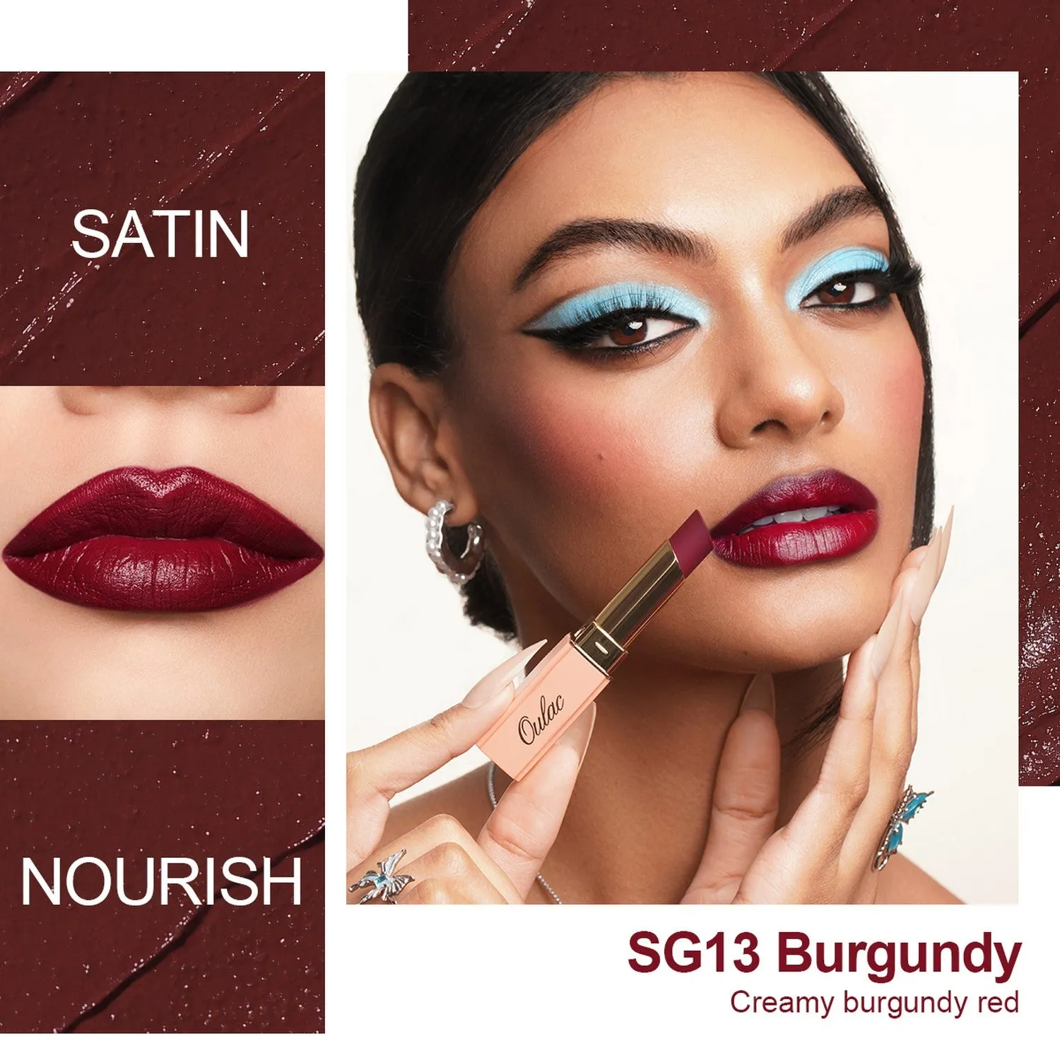 Sensual Glow Lipstick | SG13 Burgundy