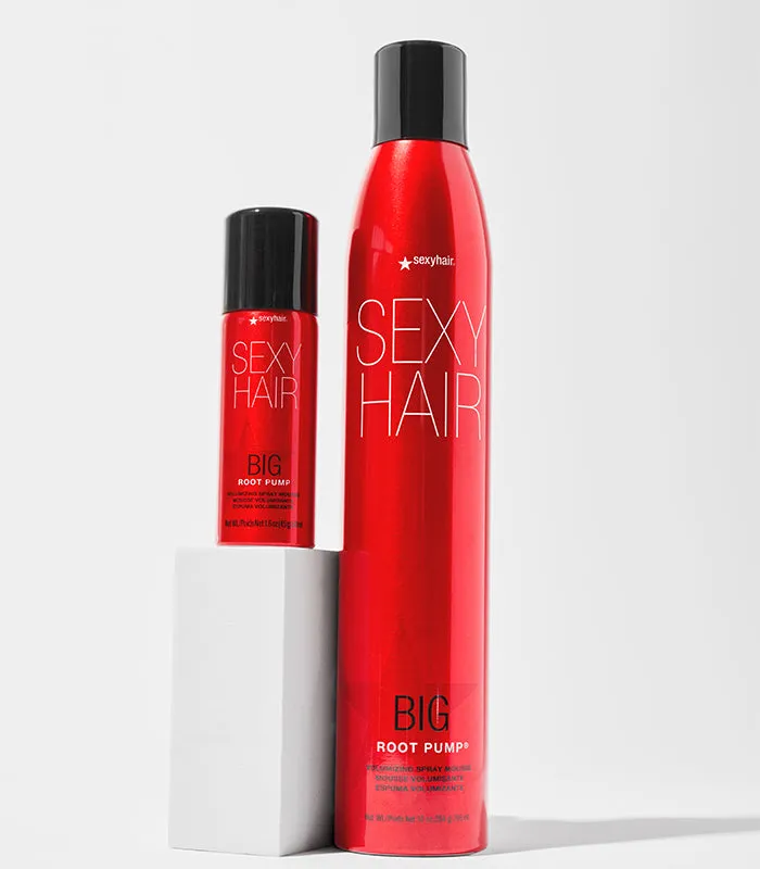 SexyHair Big Root Pump Plus Humidity Resistant Volumizing Spray Mousse