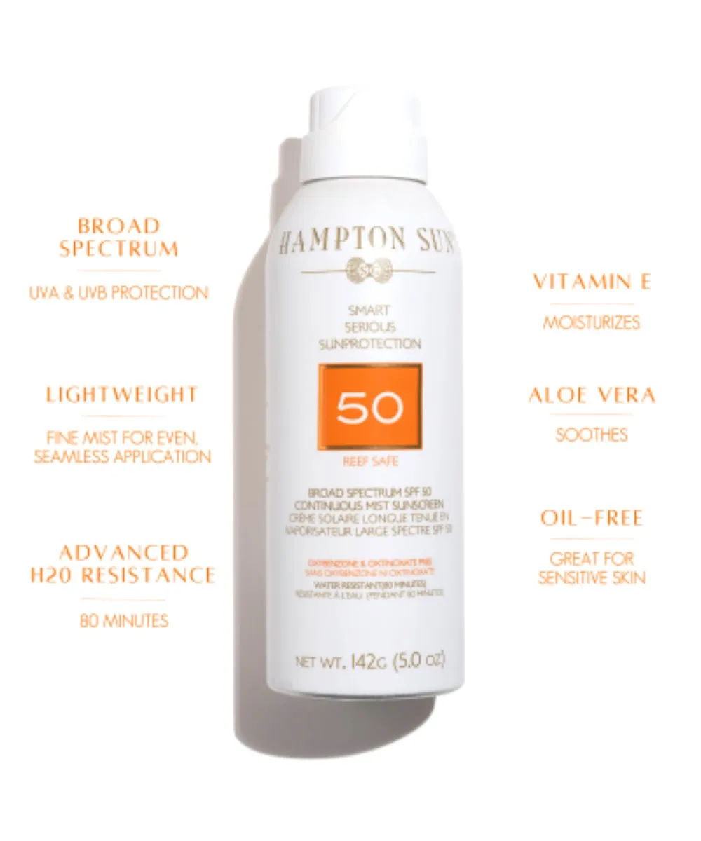 SPF 50 Continuous Mist